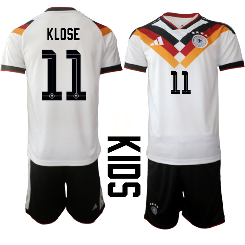 Youth Germany home 011 style 2026 World Cup Soccer jersey